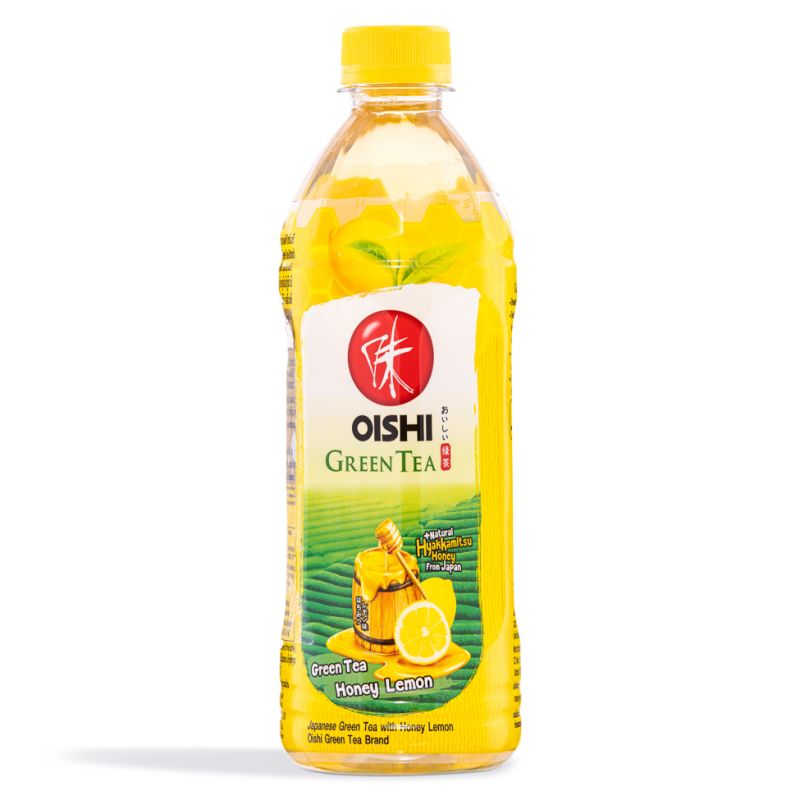 Click Here To Enlarge This Photo Of Oishi Honey Lemon Green Tea