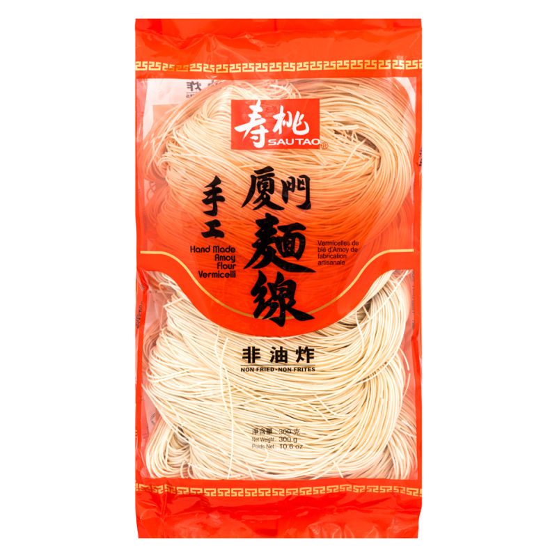 Click Here To Enlarge This Photo Of Sau Tao Hand Made Amoy Flour Vermicelli 壽桃 手工廈門麵線