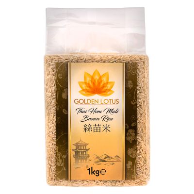 Golden Lotus Thai Hom Mali Brown Rice 絲苗米