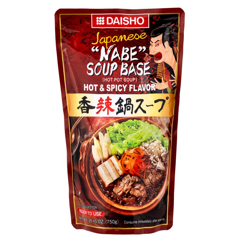 Click Here To Enlarge This Photo Of Daisho Japanese Nabe Hot Pot Soup Base &lpar;Hot & Spicy Flavour&rpar; 香辣鍋スープ