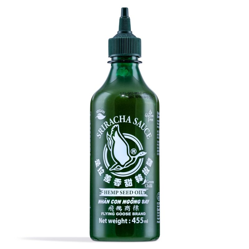 Click Here To Enlarge This Photo Of Flying Goose Sriracha Green Chili Sauce &lpar;Hemp Seed Oil&rpar;