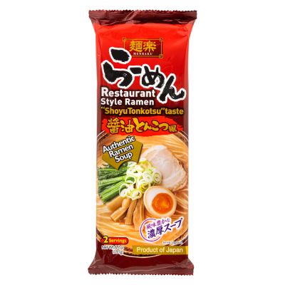Menraku Restaurant Style Ramen - Shoyu Tonkotsu Taste