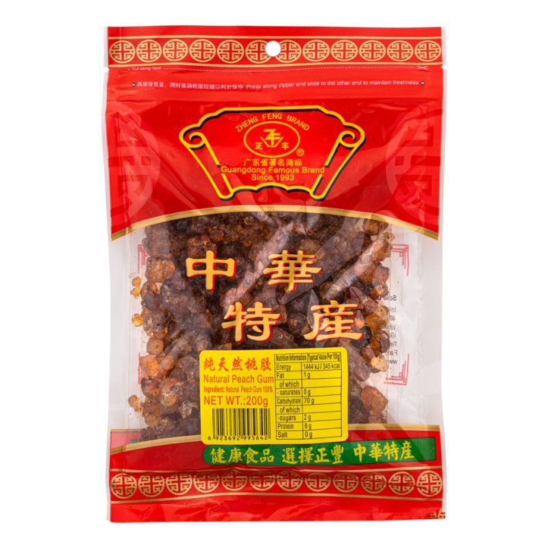 Click Here To Enlarge This Photo Of Zheng Feng Natural Peach Gum