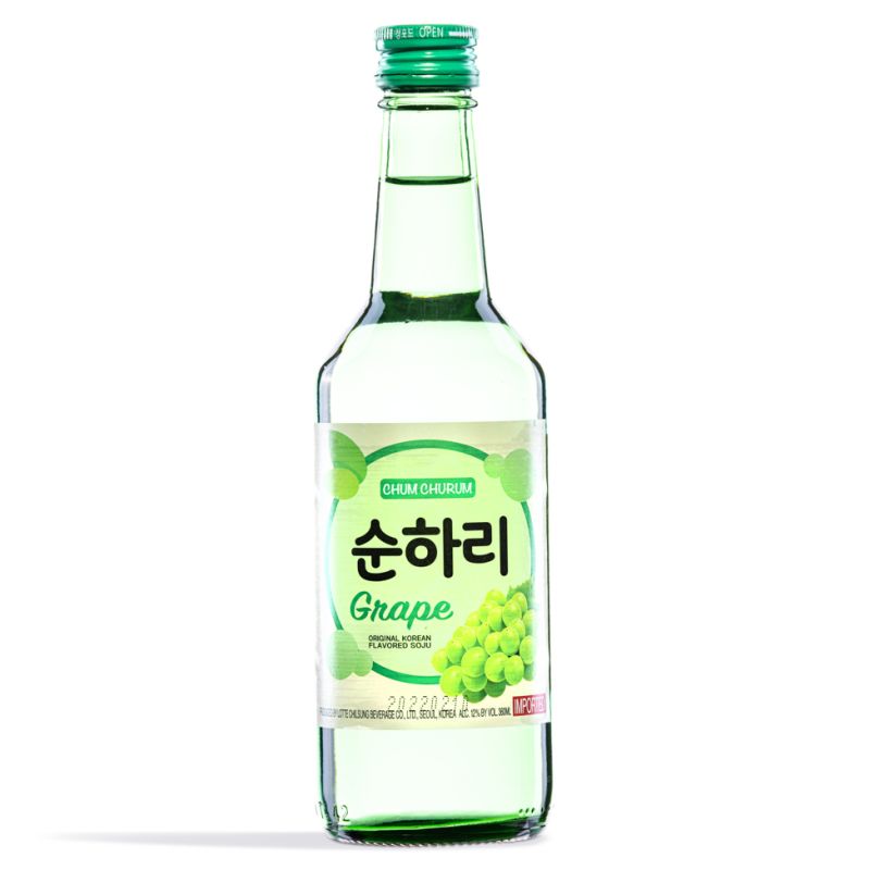 Click Here To Enlarge This Photo Of Chum Churum Grape Soju
