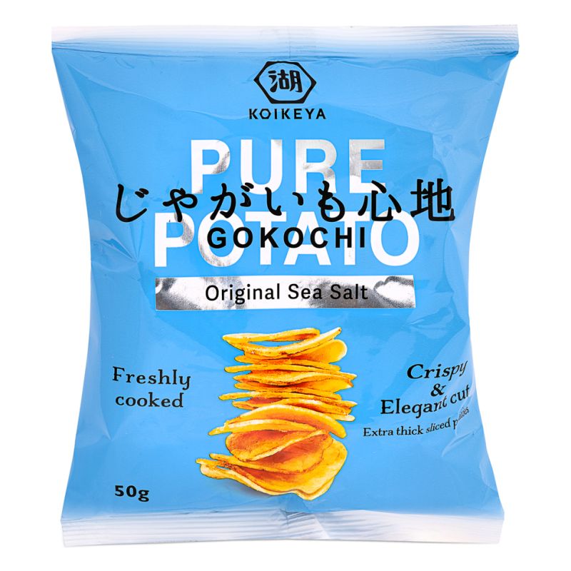Click Here To Enlarge This Photo Of Koikeya Gokochi Original Sea Salt Potato Chips