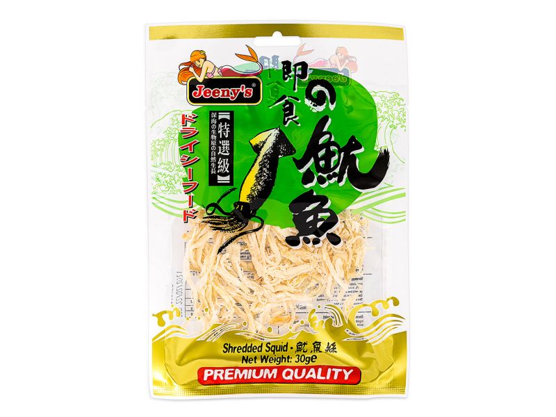 Click Here To Enlarge This Photo Of Jeeny's Shredded Squid 特選級即食魷魚絲