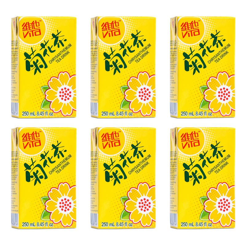 Click Here To Enlarge This Photo Of Vita Chrysanthemum Tea Drink &lpar;6pk&rpar; 維他 菊花茶 &lpar;6包裝&rpar;