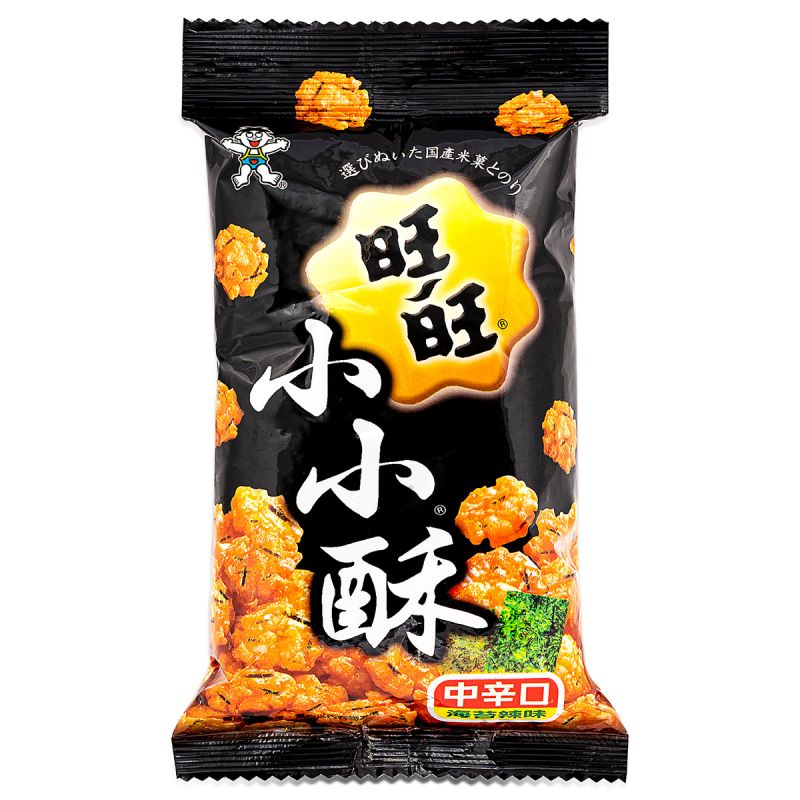 Click Here To Enlarge This Photo Of Want Want Mini Fried Rice Crackers &lpar;Seaweed Flavour&rpar; 旺旺 小小酥 &lpar;海苔辣味&rpar;