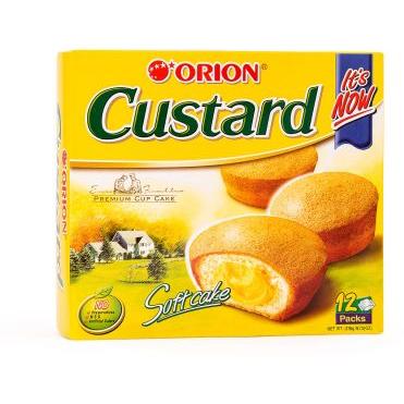 Orion Custard Pie &lpar;12 pcs&rpar; 蛋黃派 &lpar;12個裝&rpar;