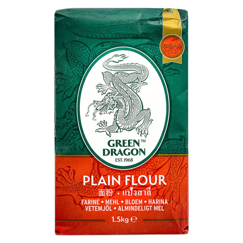 Click Here To Enlarge This Photo Of Green Dragon Plain Flour 青龍牌 面粉