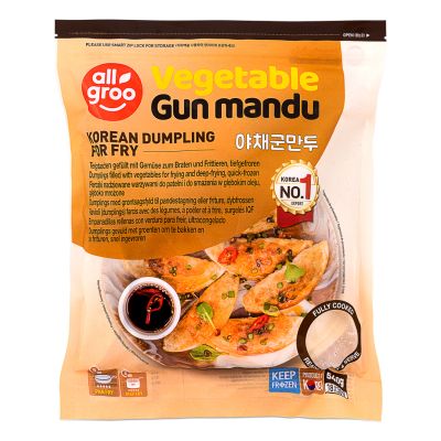 Allgroo Vegetable Gun Mandu &lpar;Korean Dumpling for Fry&rpar; 야채군만두