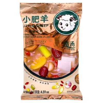 Little Sheep Chinese Traditional Hot Pot Soup Base &lpar;Plain&rpar; 小肥羊 火鍋底料 &lpar;清湯&rpar;