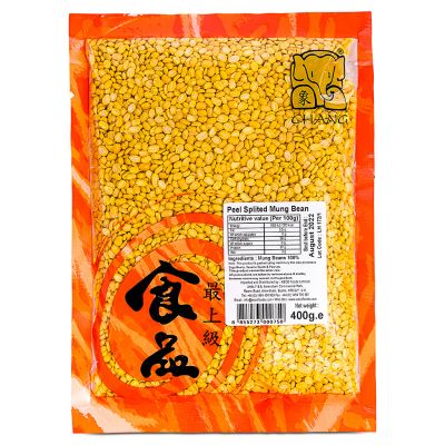 Chang Peeled Split Mung Bean 象牌 去皮開邊綠豆