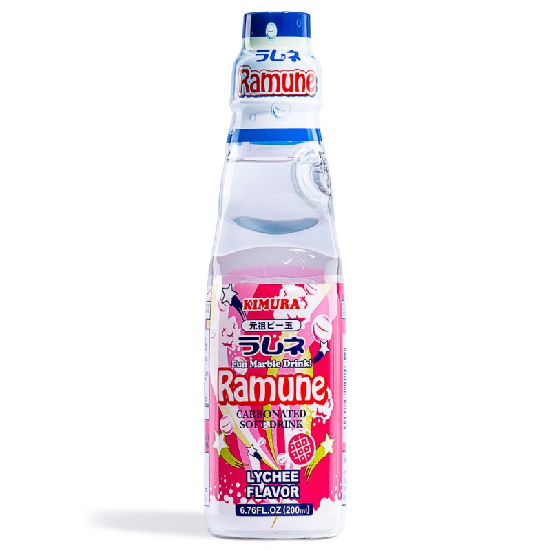 Click Here To Enlarge This Photo Of Kimura Ramune Carbonated Soft Drink &lpar;Lychee Flavour&rpar;