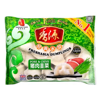 Freshasia Dumplings &lpar;Pork & Chive&rpar; 香源 經典水餃 &lpar;猪肉韭菜&rpar;