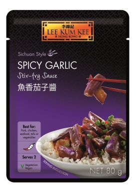Click Here To Enlarge This Photo Of Lee Kum Kee Sichuan Style Spicy Garlic Stir Fry Sauce 李錦記 魚香茄子醬