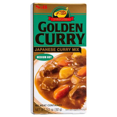 S&B Golden Curry Sauce Mix &lpar;Med &sol; Hot&rpar;