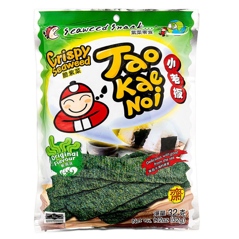 Click Here To Enlarge This Photo Of Tao Kae Noi Crispy Seaweed &lpar;Original Flavour&rpar; 小老板 脆紫菜 &lpar;經典味&rpar;