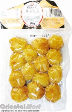 Click Here To Enlarge This Photo Of Way-On Fried Fish Balls With Squid 惠康 炸魷魚丸