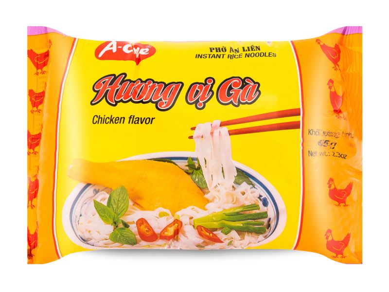 Click Here To Enlarge This Photo Of A-One Chicken Flavour Pho Rice Noodles 即食鷄味河粉