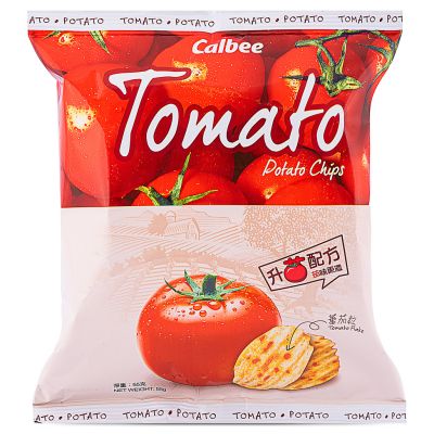 Calbee Tomato Flavoured Potato Chips 卡樂B 蕃茄味薯片