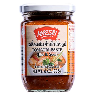 Maesri Tom Yum Paste &lpar;Hot & Sour&rpar;