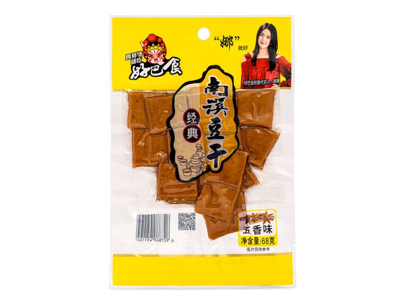 Click Here To Enlarge This Photo Of HBS Dried Beancurd &lpar;Five Spice&rpar; 好巴食 經典南溪豆干 &lpar;五香味&rpar;