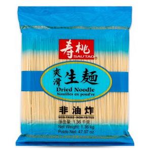 Sau Tao Dried Noodle 壽桃牌 爽滑生麵