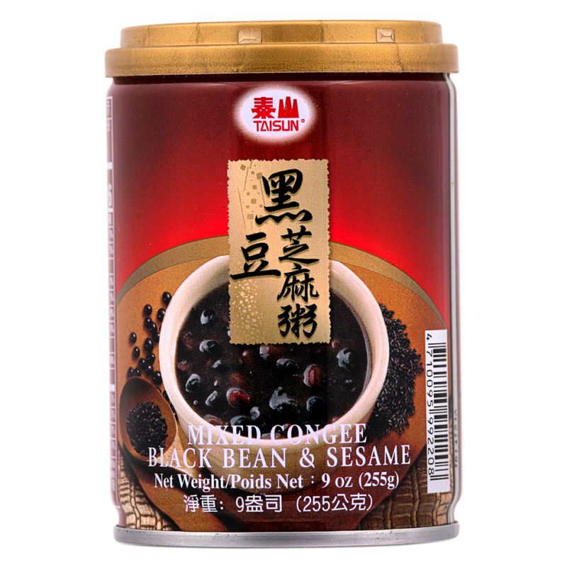 Click Here To Enlarge This Photo Of Taisun Mixed Congee With Black Bean and Sesame 泰山 黑豆芝麻粥